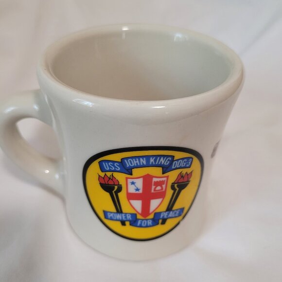 Vintage USS John King DDG-3 Victor Coffee Mug with JRs name. - Picture 4 of 7